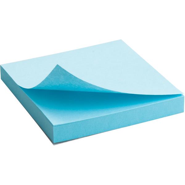 Блок бумаги для заметок липкий слой Axent 75x75мм 100л синий 2314-04-A