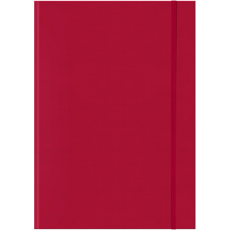 Записная книга блокнот Brunnen Melissa красная А4 клетка 73-552 272 20