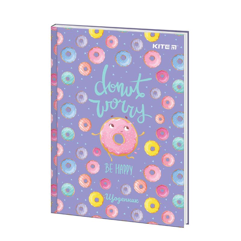 Дневник школьный Kite Donut тв. переплет (K21-262-9)