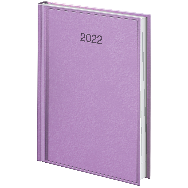 Ежедневник датированный 2022 Brunnen Torino Стандарт сиреневый (73-795 38 652)
