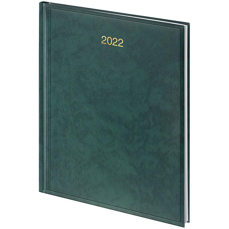 Еженедельник датированный 2022 Brunnen Miradur Бюро зеленый (73-761 60 502)