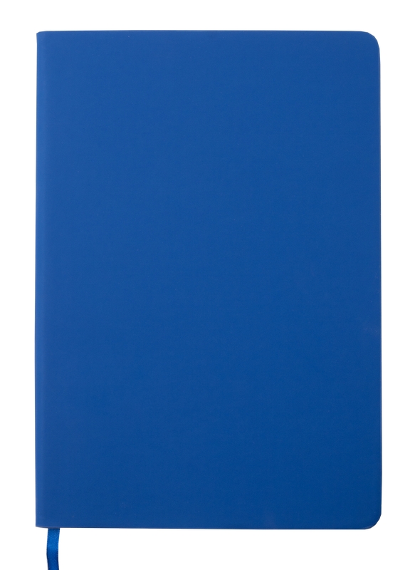 Записная книга блокнот Buromax TOUCH ME A5 96 л без разметки иск.кожа темно-синий (BM.295002-03)