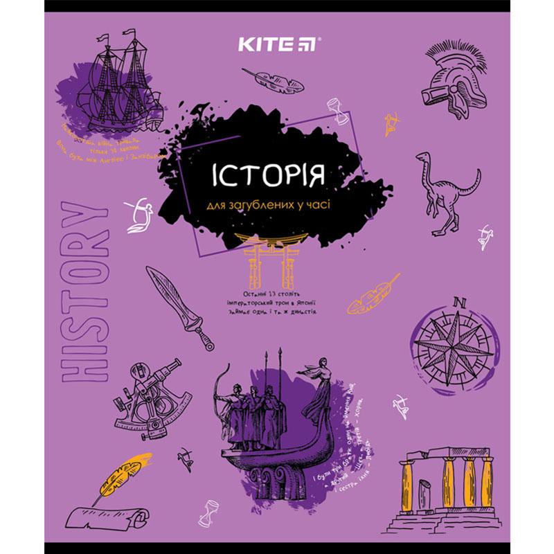 Предметная тетрадь в клетку Kite История 48л (K21-240-04)