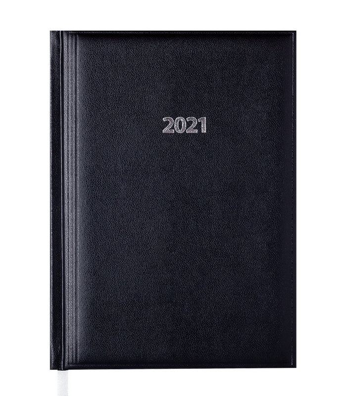 Ежедневник датированный 2022 Buromax BASE(Miradur) LOGO2U A5 черный 336 стр (BM.2108-01)
